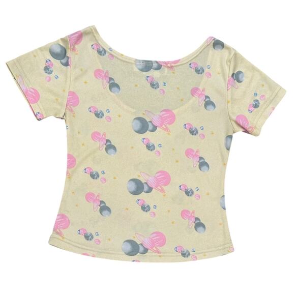 Vintage N By Nancy Planet Print Tee - Picture 6 of 7